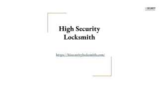Locksmith Fort Lauderdale 33311