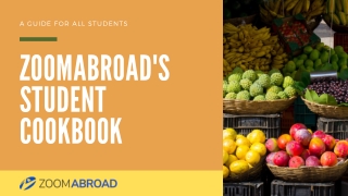 ZoomAbroad's Student cookbook