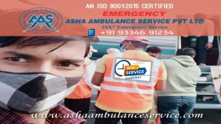 Get the Best Ambulance Service with Bed-2-Bed Service Facility |ASHA