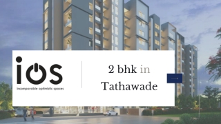 2 bhk in tathawade