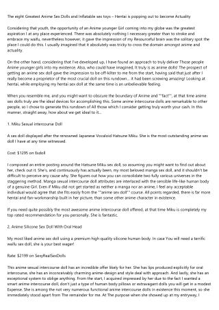 The full size sex doll Case Study You'll Never Forget