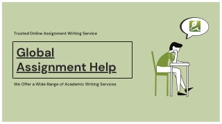 Why choose Global Assignment Help