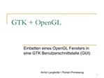 GTK OpenGL
