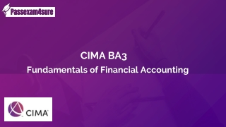 Latest CIMA BA3 Practice Exam Questions | Pass BA3 Exam in First Attempt