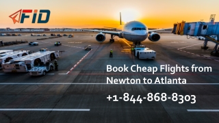 Book Cheap Flight from Newton City to Atlanta