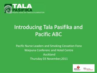Introducing Tala Pasifika and Pacific ABC