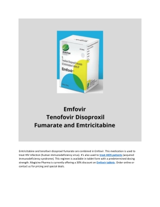 Emfovir tablets