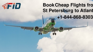 Cheap Flight from St Petersburg to Atlanta