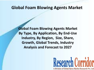 global-foam-blowing-agents-market