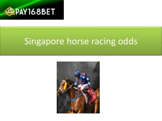 Singapore horse racing odds