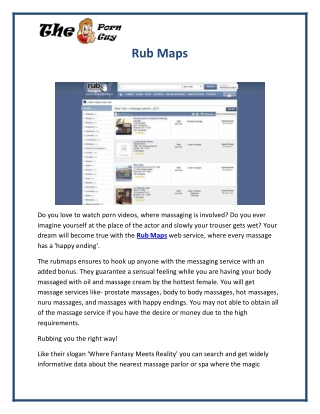 Rub Maps