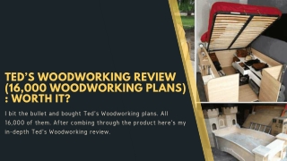 Teds Woodworking Plans PDF Review 2022 - Ebook Book Download