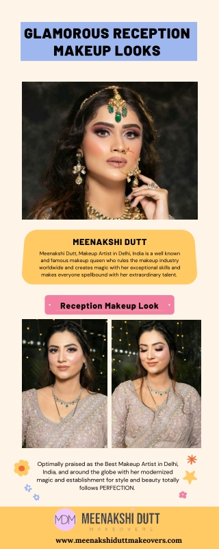 Best Makeup Artist in Delhi | Reception Makeup Looks