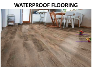 Waterproof flooring