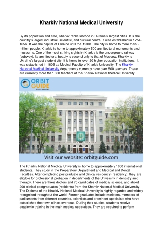Kharkiv National Medical University