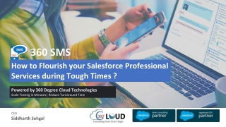 How to Flourish your Salesforce Professional Services during Tough Time