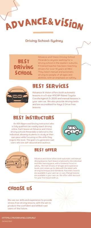 A&V Driving School Roseland Better learning with best offer