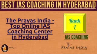 Best IAS Coaching in Hyderabad