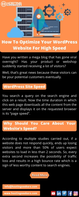 How To Optimize Your WordPress Website For High Speed