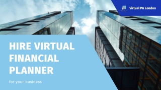 Hire Virtual Financial Planner