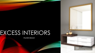 Interior Design Company In Hyderabad