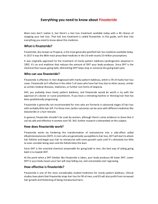 Buy Finasteride