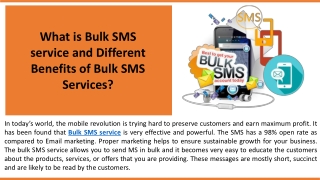 What Is Bulk SMS service and Different Benefits of Bulk SMS Services?