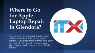 Where to Go for Apple Laptop Repair in Glendora
