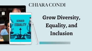 Grow Diversity, Equality, and Inclusion