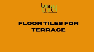Floor Tiles For Terrace