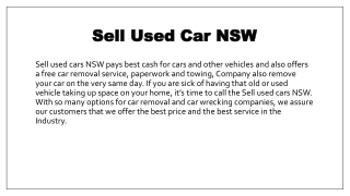 Easily Get A Hold On To Some Great Cash For Cars in Narellan