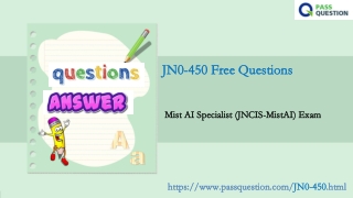 Juniper JNCIS-MistAI JN0-450 Practice Test Questions