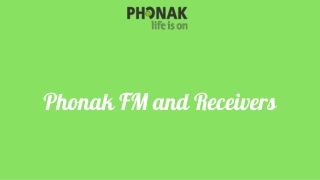 Phonak FM and Receivers