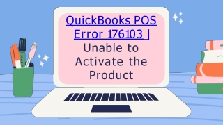 Error Message 176103 Unable to Activate the Product