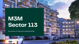 M3M Sector 113 Gurgaon | A Relaxed State Of Mind