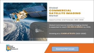 Commercial Satellite Imaging Market Predicted To Grow Robust at CAGR of 10.8% by