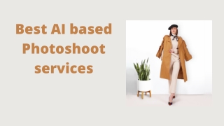 Best AI based Photo Editing services.
