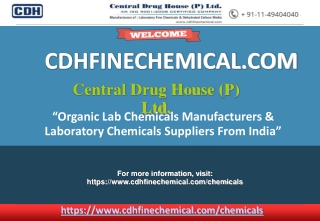 Lab Chemicals Manufacturers