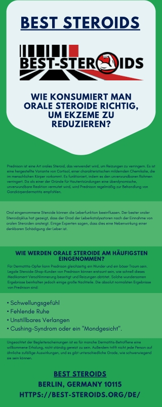 Wie konsumiert man orale Steroide richtig, um Ekzeme zu reduzieren