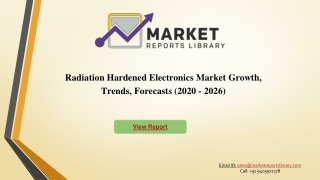 Radiation Hardened Electronics Market_PPT
