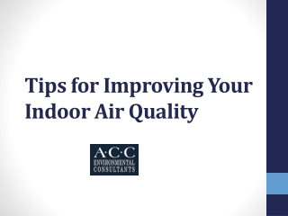 Tips for Improving Your Indoor Air Quality