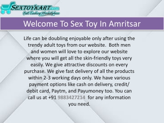 Welcome To Sex Toy In Amritsar - Sextoykart