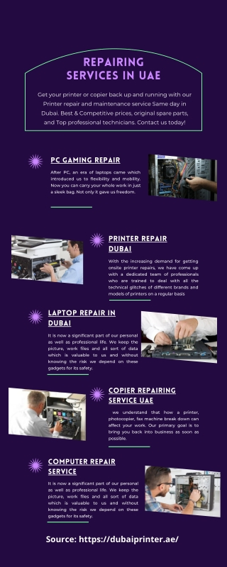 PC Repair Services Dubai