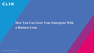 How You Can Grow Your Enterprise With a Business Loan