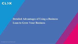 Detailed Advantages of Using a Business Loan to Grow Your Business