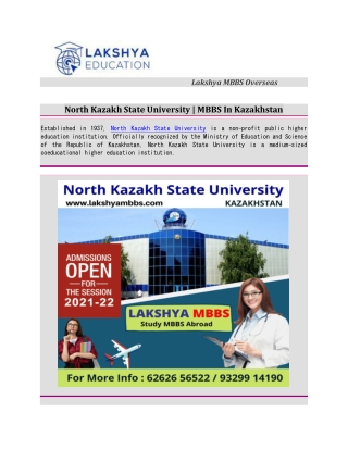 North Kazakh State University