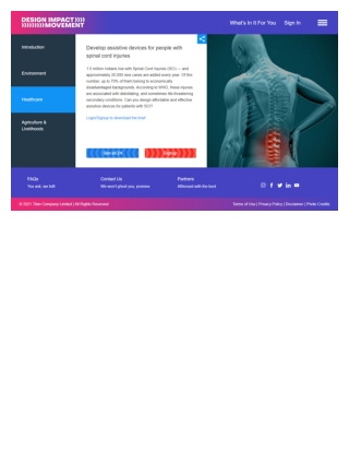 Develop assistive devices for people with spinal cord injuries