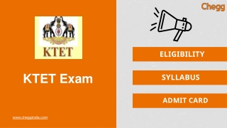 KTET Exam