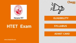 HTET exam