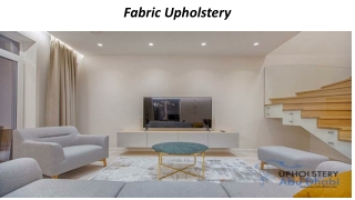 Fabric Upholstery Abu Dhabi